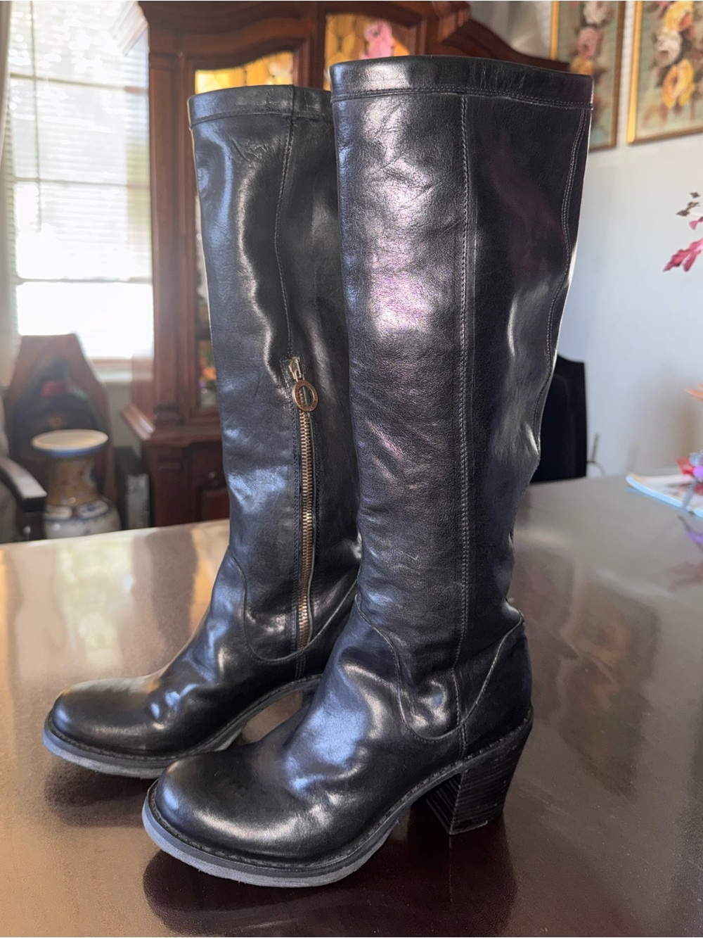 Fiorentini+Baker tall boots with heel - black - EU 36 -US 6W